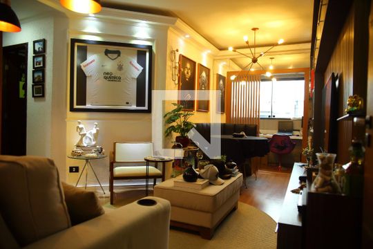 Sala de apartamento à venda com 2 quartos, 106m² em Vila Olga, São Bernardo do Campo