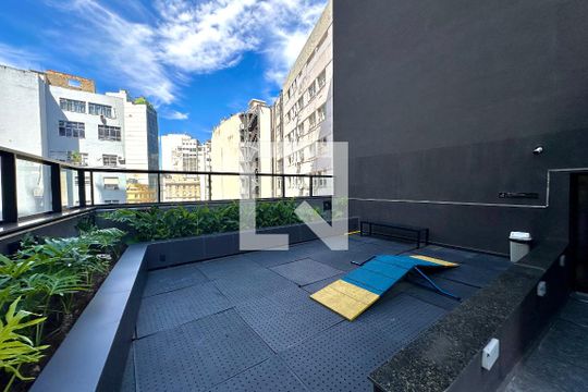 Área comum de apartamento para alugar com 1 quarto, 31m² em Centro, Rio de Janeiro
