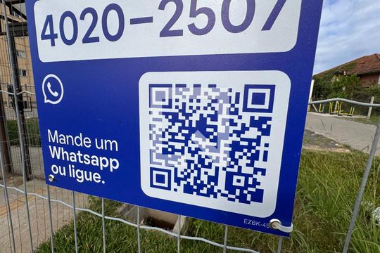 Plaquinha de apartamento à venda com 2 quartos, 45m² em Campina, São Leopoldo