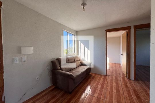 Sala de apartamento para alugar com 2 quartos, 43m² em São Miguel, São Leopoldo