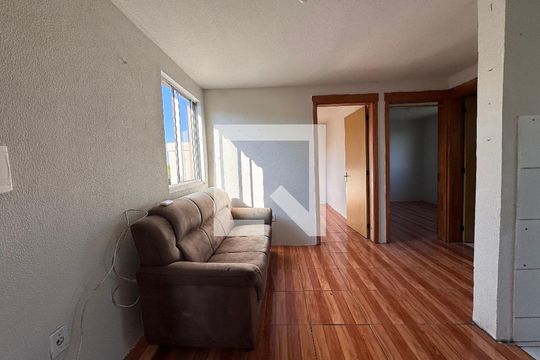 Sala de apartamento para alugar com 2 quartos, 43m² em São Miguel, São Leopoldo