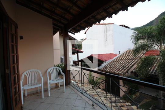 Quarto 4 - Varanda de casa de condomínio à venda com 4 quartos, 390m² em Anil, Rio de Janeiro