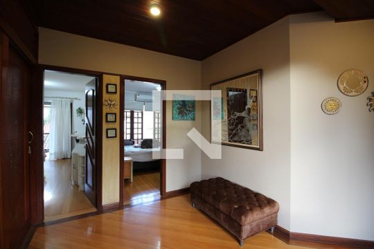 Hall dos Quartos de casa de condomínio à venda com 4 quartos, 390m² em Anil, Rio de Janeiro
