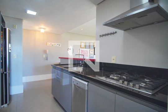 Cozinha de apartamento à venda com 3 quartos, 109m² em Centro, Novo Hamburgo