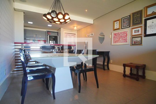Sala de Jantar de apartamento à venda com 3 quartos, 109m² em Centro, Novo Hamburgo