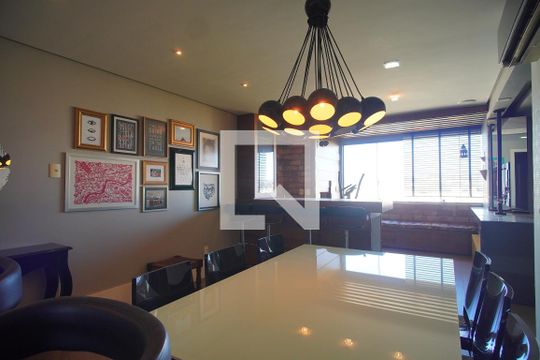 Sala de Jantar de apartamento à venda com 3 quartos, 109m² em Centro, Novo Hamburgo