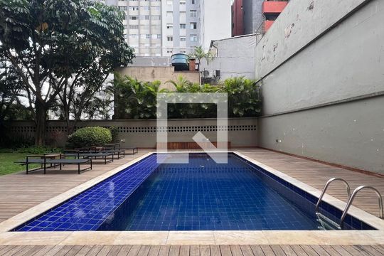 Área Comum - Piscina de apartamento à venda com 1 quarto, 70m² em Pinheiros, São Paulo