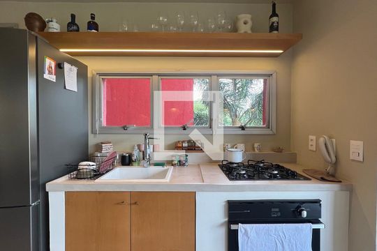Cozinha de apartamento à venda com 1 quarto, 70m² em Pinheiros, São Paulo