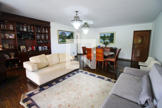 Sala de apartamento à venda com 3 quartos, 190m² em Barra da Tijuca, Rio de Janeiro