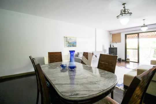 Sala de apartamento à venda com 3 quartos, 190m² em Barra da Tijuca, Rio de Janeiro