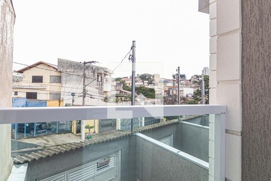 Varanda da Suíte 2 de casa à venda com 2 quartos, 95m² em Cidade Patriarca, São Paulo