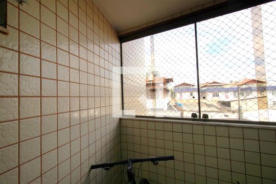 Varanda da Sala de apartamento à venda com 3 quartos, 93m² em Dona Clara, Belo Horizonte