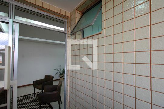 Varanda da Sala de apartamento à venda com 3 quartos, 93m² em Dona Clara, Belo Horizonte