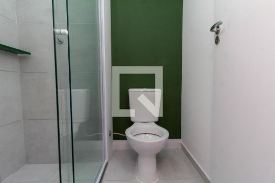 Banheiro de apartamento para alugar com 2 quartos, 37m² em Tatuapé, São Paulo