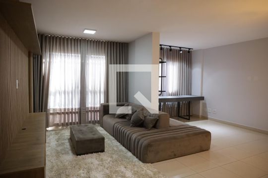 Sala de apartamento para alugar com 2 quartos, 82m² em Nova Suiça, Goiânia