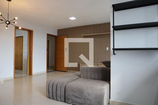 Sala de apartamento para alugar com 2 quartos, 82m² em Nova Suiça, Goiânia