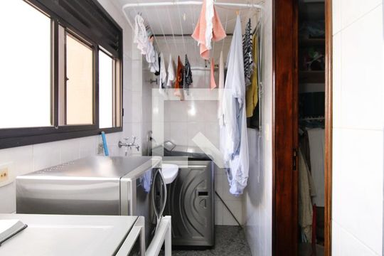 Área de Serviço de apartamento à venda com 3 quartos, 110m² em Parque Novo Mundo, São Paulo
