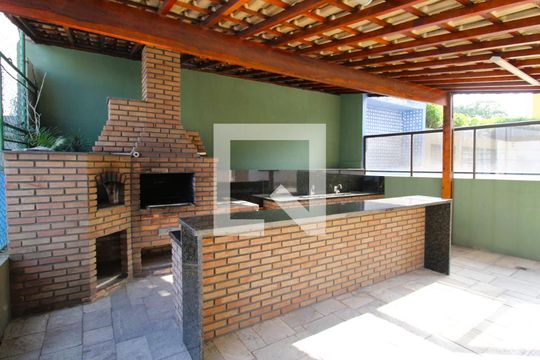 Área comum - Churrasqueira de apartamento à venda com 3 quartos, 110m² em Parque Novo Mundo, São Paulo