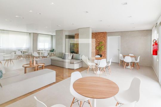 Área comum - Salão de festas de apartamento à venda com 1 quarto, 29m² em Vila Butantã, São Paulo