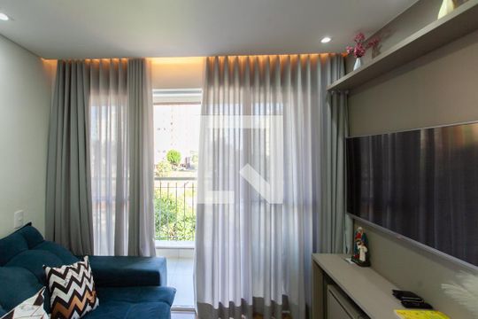 Varanda da Sala de apartamento à venda com 3 quartos, 97m² em Jardim Guanabara, Belo Horizonte