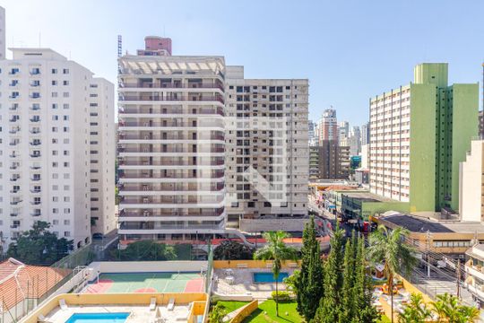 Vista Quarto 2 de apartamento à venda com 3 quartos, 124m² em Pinheiros, São Paulo