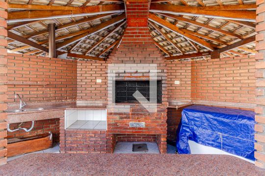 Área comum - Churrasqueira de apartamento à venda com 3 quartos, 124m² em Pinheiros, São Paulo
