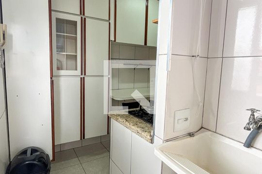 Área de Serviço de apartamento à venda com 2 quartos, 50m² em Parque Sao Luis, São Paulo