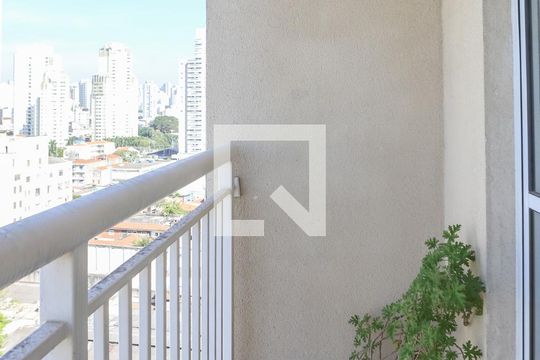 Varanda da Sala de apartamento para alugar com 1 quarto, 38m² em Barra Funda, São Paulo