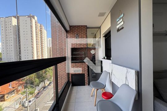 Varanda Gourmet de apartamento para alugar com 2 quartos, 58m² em Vila Dusi, São Bernardo do Campo