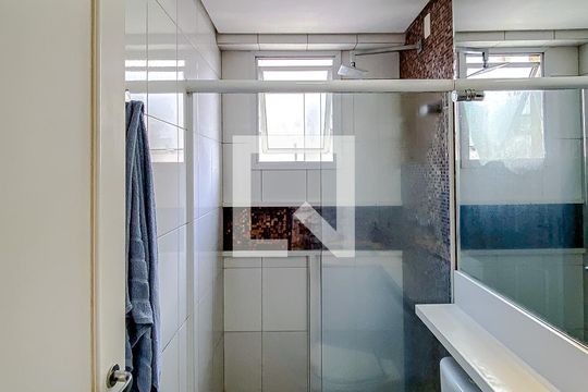 Banheiro da Suíte de apartamento à venda com 2 quartos, 60m² em Mooca, São Paulo