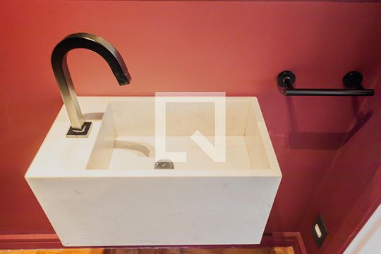 Lavabo de apartamento para alugar com 2 quartos, 100m² em Jardim Paulista, São Paulo