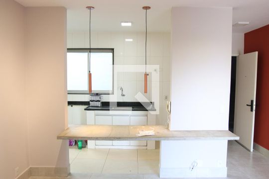 Sala de apartamento para alugar com 2 quartos, 71m² em Setor Sul, Goiânia