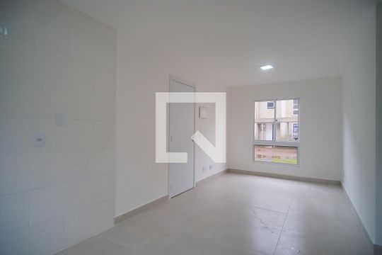 Sala/Cozinha de apartamento para alugar com 3 quartos, 56m² em São Miguel, São Leopoldo