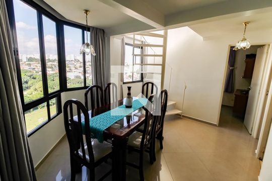 Sala de apartamento à venda com 2 quartos, 134m² em Parque Esmeralda, São Paulo