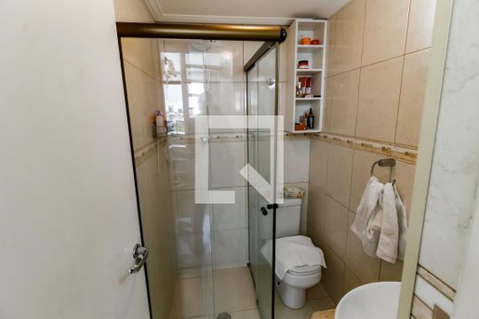 Banheiro de apartamento à venda com 2 quartos, 134m² em Parque Esmeralda, São Paulo