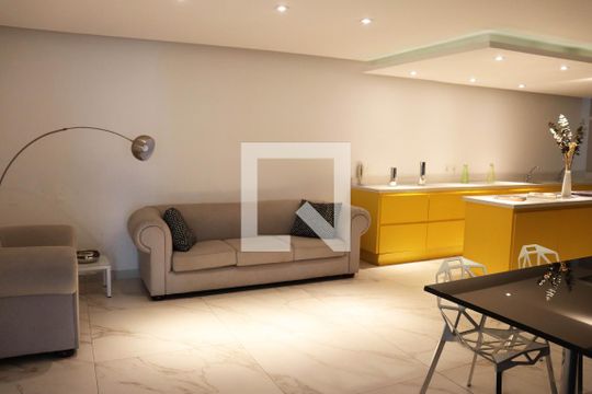 Área comum de kitnet/studio à venda com 1 quarto, 55m² em Vila Olímpia, São Paulo