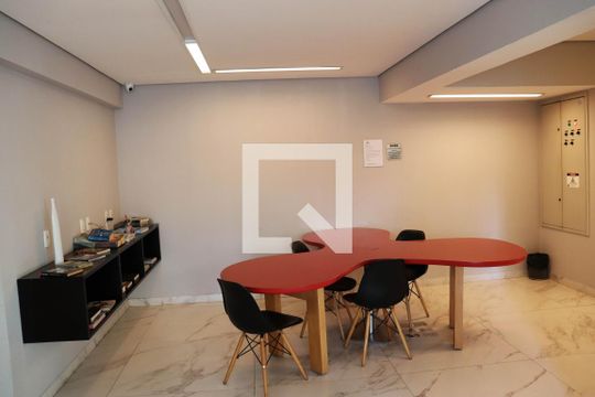 Área comum de kitnet/studio à venda com 1 quarto, 55m² em Vila Olímpia, São Paulo
