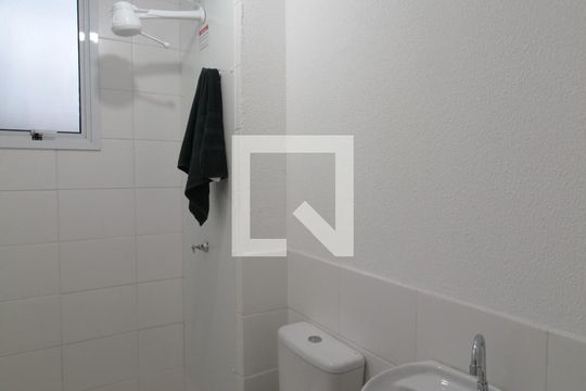 Banheiro de apartamento à venda com 1 quarto, 27m² em Bandeirantes (pampulha), Belo Horizonte
