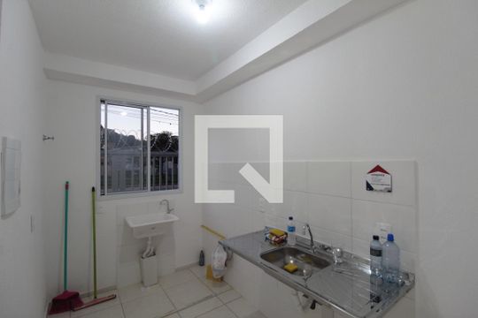 Cozinha e Área de Serviço de apartamento à venda com 1 quarto, 27m² em Bandeirantes (pampulha), Belo Horizonte