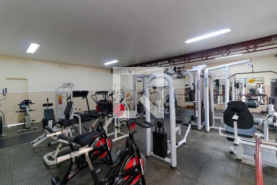 Área comum - Academia de apartamento para alugar com 2 quartos, 55m² em Jardim das Bandeiras, Campinas