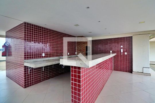 Área comum - Churrasqueira de apartamento à venda com 2 quartos, 51m² em Utinga, Santo André