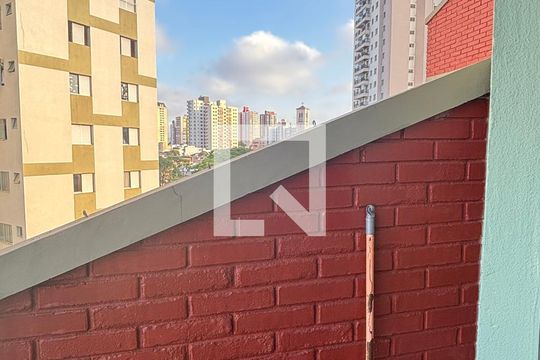 Varanda da Suíte de apartamento à venda com 3 quartos, 107m² em Vila Assunção, Santo André