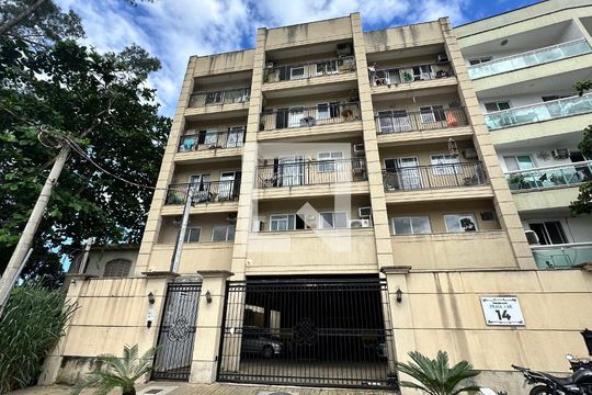 Fachada de apartamento para alugar com 1 quarto, 40m² em Recreio dos Bandeirantes, Rio de Janeiro