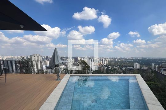 Área comum - Piscina de apartamento para alugar com 1 quarto, 42m² em Sumarezinho, São Paulo