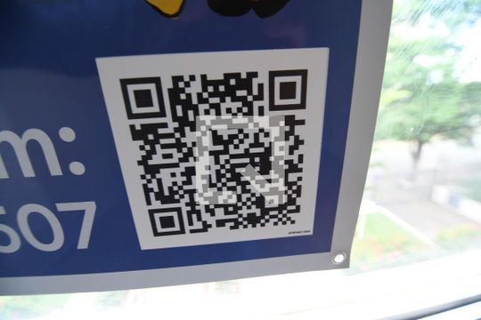 Placa QR Code de apartamento à venda com 3 quartos, 94m² em Bonfim, Campinas