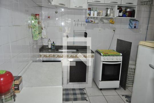 Cozinha de apartamento à venda com 3 quartos, 73m² em Cachambi, Rio de Janeiro
