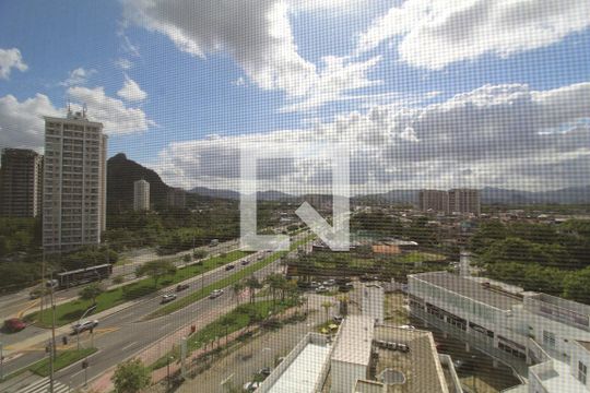 Sala - Varanda de apartamento para alugar com 2 quartos, 56m² em Recreio dos Bandeirantes, Rio de Janeiro
