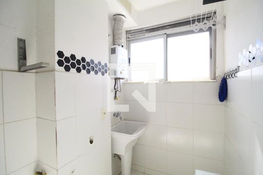 Área de serviço de apartamento para alugar com 2 quartos, 56m² em Recreio dos Bandeirantes, Rio de Janeiro