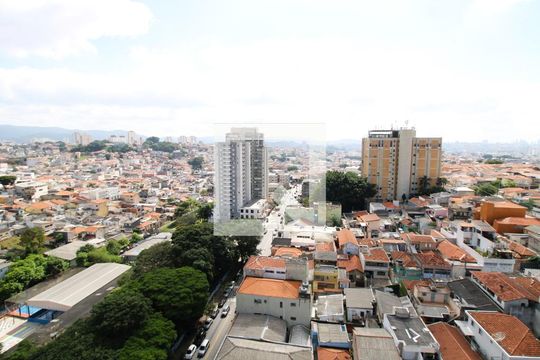 Vista da Suíte de apartamento para alugar com 2 quartos, 55m² em Vila Gustavo, São Paulo