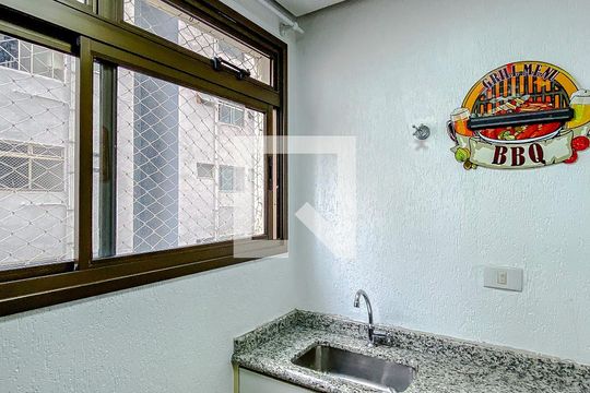 Área comum - Churrasqueira  de apartamento para alugar com 4 quartos, 170m² em Vila Regente Feijó, São Paulo